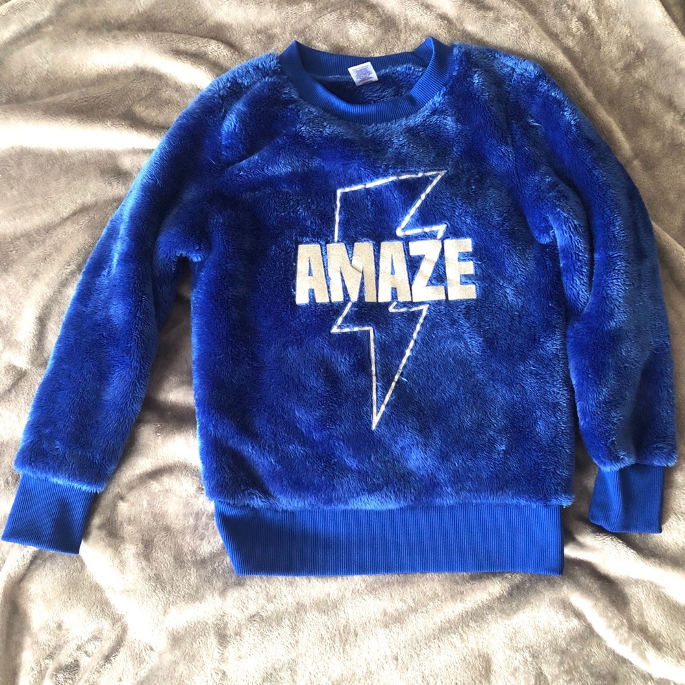 Girls Plush Sweater!